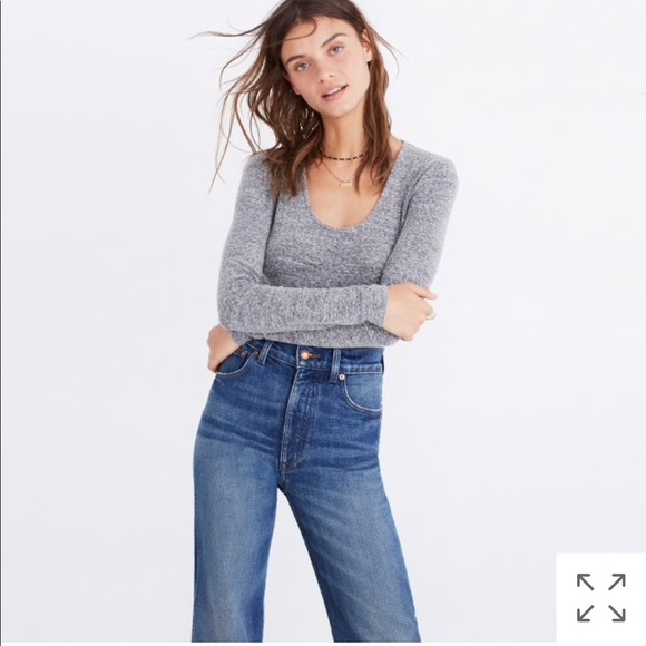 Madewell Tops - Madewell Scoop Neck Bodysuit